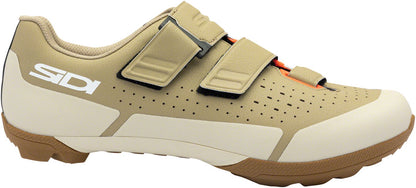 Sidi Asper Gravel Shoes - Men's Dark Sand 50 Millenium Fit