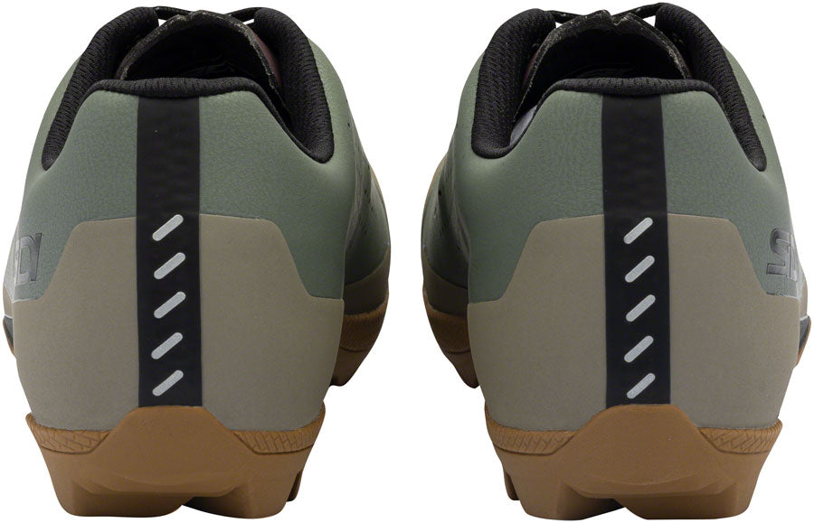 Sidi Asper Laces Gravel Shoes - Mens Military 50 Millenium Fit