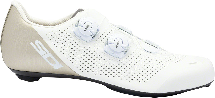 Sidi Ergo 6 Road Shoes - Men's White 41.5 Millenium Fit