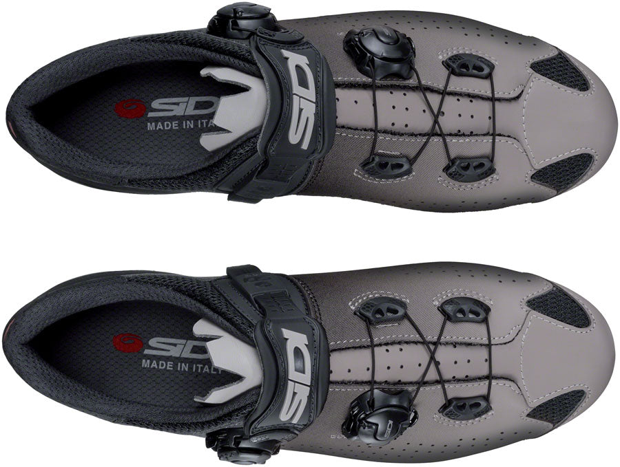 SIDI Genius 10 Road Shoes - Men's Gray/Black 47