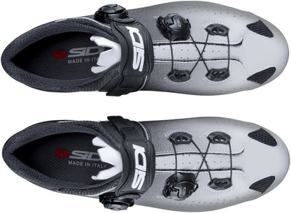 Sidi Genius 10 Road Shoes - Mens Gray/Black 46.5