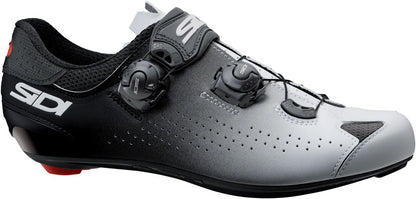 SIDI Genius 10 Road Shoes - Men's Gray/Black 43.5