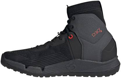 Five Ten Trailcross Mid Pro Flat Shoes - Men's Core BLK / Gray Two / Solar Red 11.5