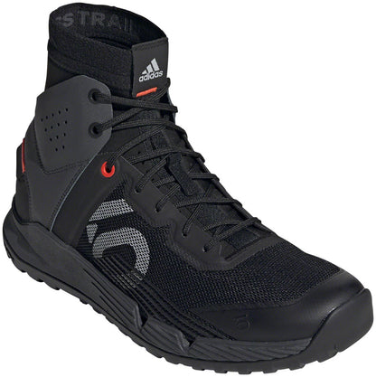 Five Ten Trailcross Mid Pro Flat Shoes - Men's Core BLK / Gray Two / Solar Red 11.5