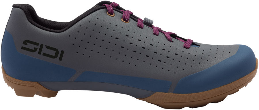 SIDI Asper Laces Gravel Shoes - Men's Dark Gray 43.5