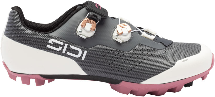 SIDI Dominator X XC Clipless Shoes - Women's Anthracite Ice White 37
