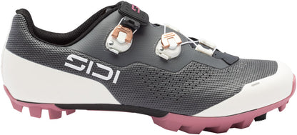 SIDI Dominator X XC Clipless Shoes - Women's Anthracite Ice White 42