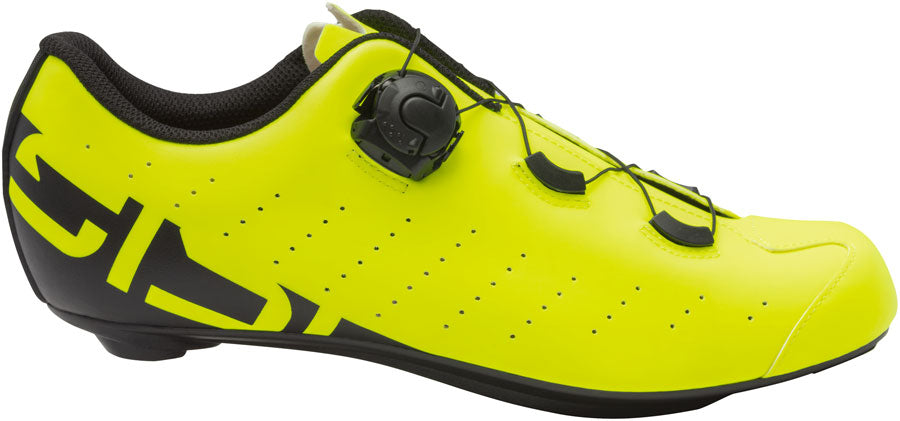 SIDI Fast 2 Road Shoes - Men's Yellow Fluo/Black 46.5