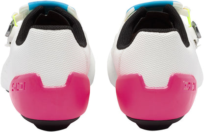 SIDI Genius X WYVE Road Shoes - Men's White Fluo 40