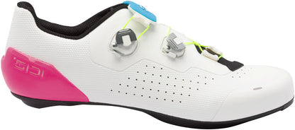 SIDI Genius X WYVE Road Shoes - Men's White Fluo 42