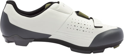 SIDI Silvis XC Clipless Shoes - Mens Ice White/Olive Green 44.5