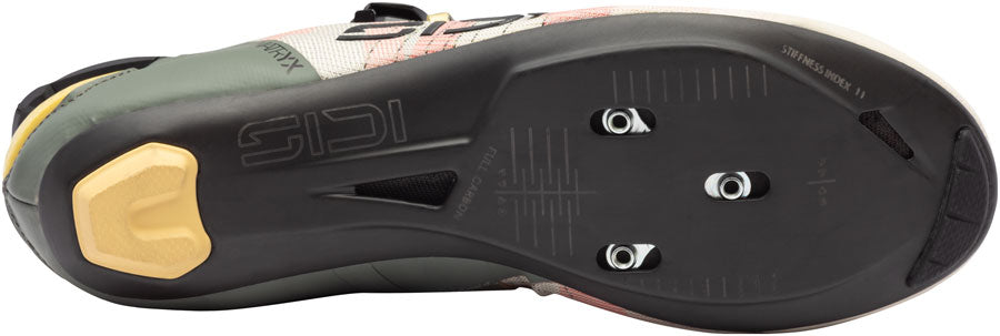 SIDI Wire 3 Road Shoes - Mens Sand Coral Fluo 43.5