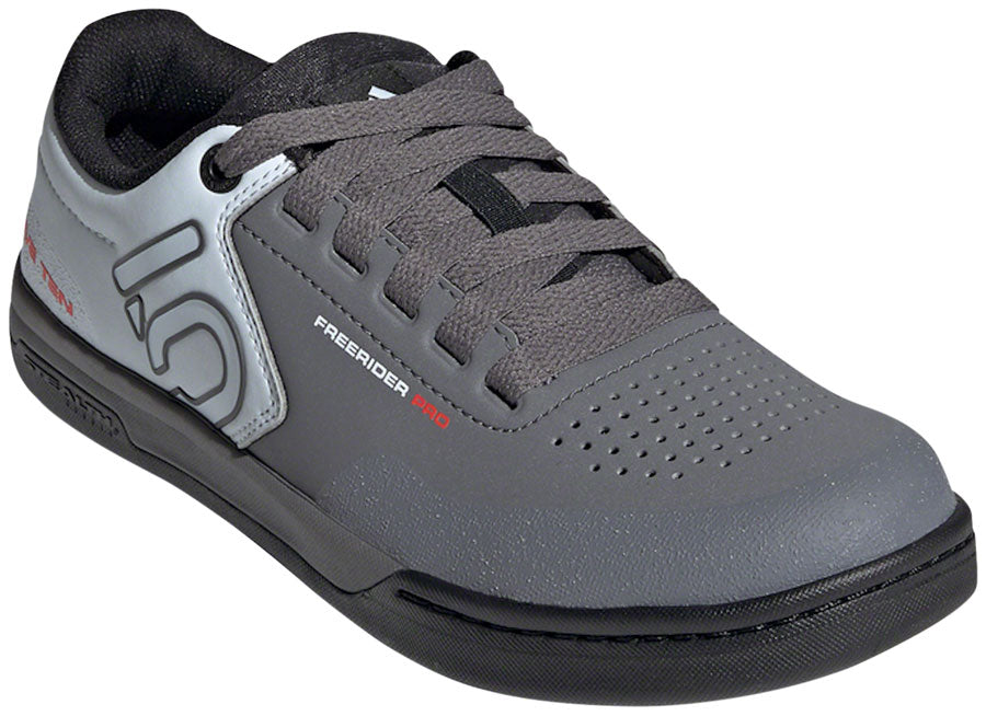 Five Ten Freerider Pro Flat Shoes - Men's Gray Five / Cloud White / Halo Blue 13