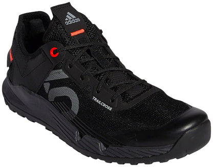 Five Ten Trailcross LT Flat Shoes  -  Women's Core BLK / Gray Two / Solar Red 8.5
