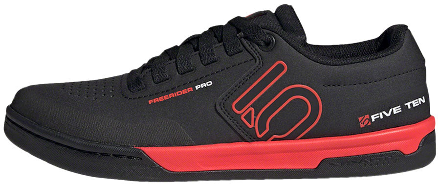 Five Ten Freerider Pro Flat Shoes - Men's Core BLK / Core BLK / Cloud White 11.5