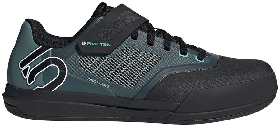 Five Ten Hellcat Pro Mountain Clipless Shoes  -  Women's Core BLK/Crystal White/DGH Solid Gray 10