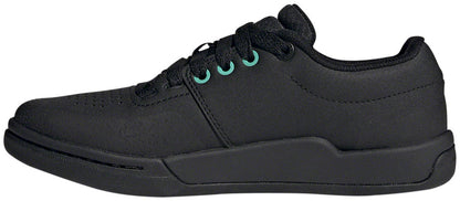 Five Ten Freerider Pro Flat Shoes - Women's Core BLK / Crystal White / Acid Mint 10.5