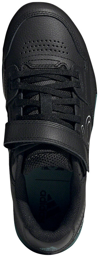Five Ten Hellcat Mountain Clipless Shoes - Women's Core BLK / Crystal White / Hazy Emerald 10.5