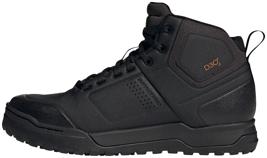Five Ten Impact Pro Mid Flat Shoes  -  Men's Core Black/Red/Core Black 8.5