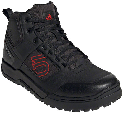 Five Ten Impact Pro Mid Flat Shoes  -  Men's Core Black/Red/Core Black 7