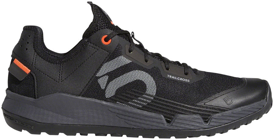 Five Ten Trailcross LT Flat Shoes - Men's Core BLK / Gray Two / Solar Red 12