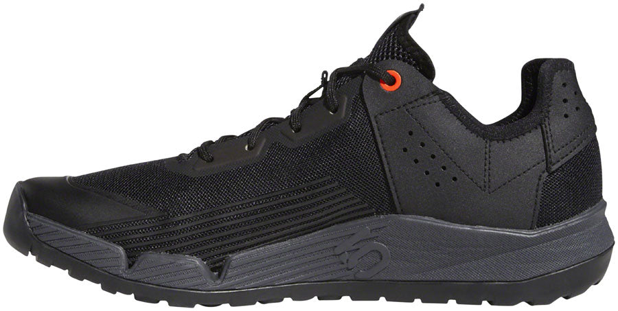 Five Ten Trailcross LT Flat Shoes - Men's Core BLK / Gray Two / Solar Red 12