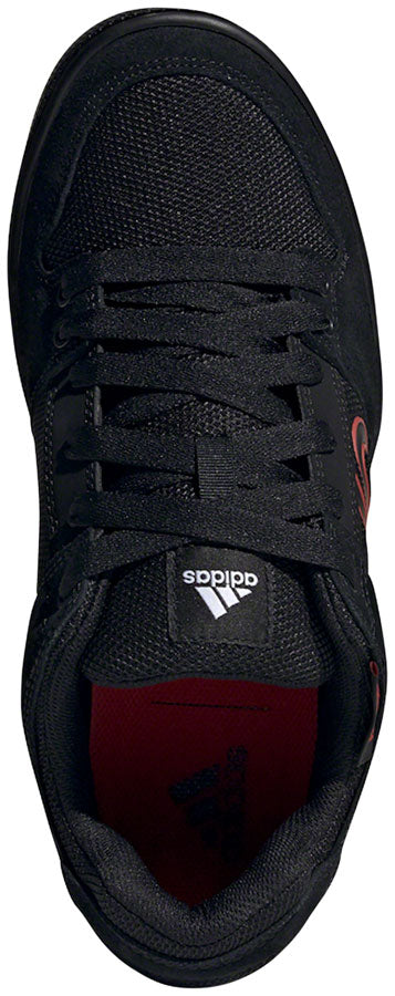 Five Ten Freerider Flat Shoes - Men's Core Black / Core Black  / Red 12.5