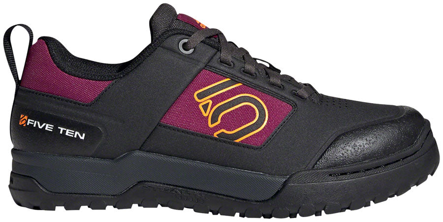 Five Ten Impact Pro Flat Shoes - Women's Core BLK / Signal Orange / Power Berry 7