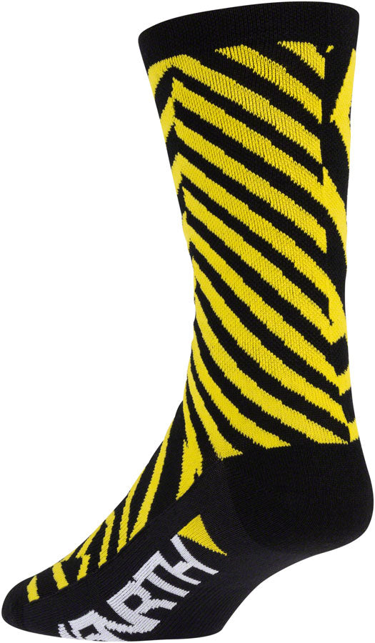 45NRTH Dazzle Lightweight Wool Socks - Yellow Medium