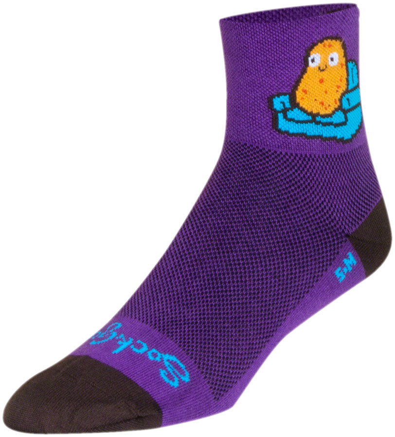 SockGuy Potato Standard Classic Socks - 3" Large/X-Large