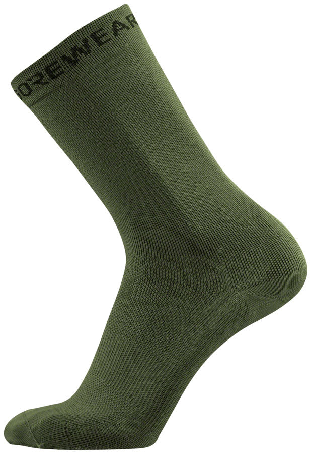 Gorewear Essential Socks - Green Men's 6-7.5