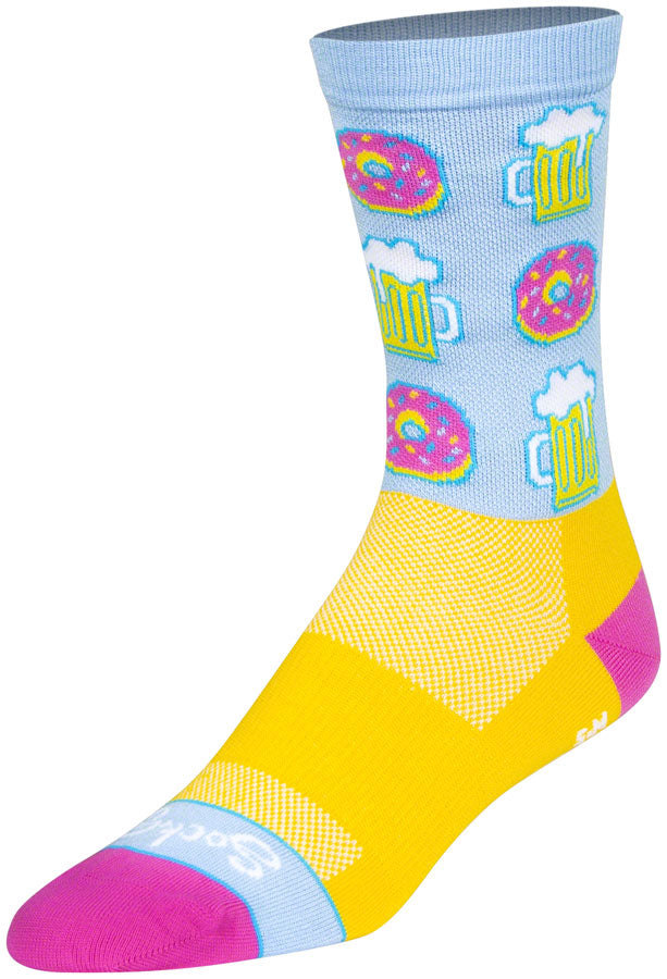 SockGuy Crew Mmmm Socks - 6" Large/X-Large