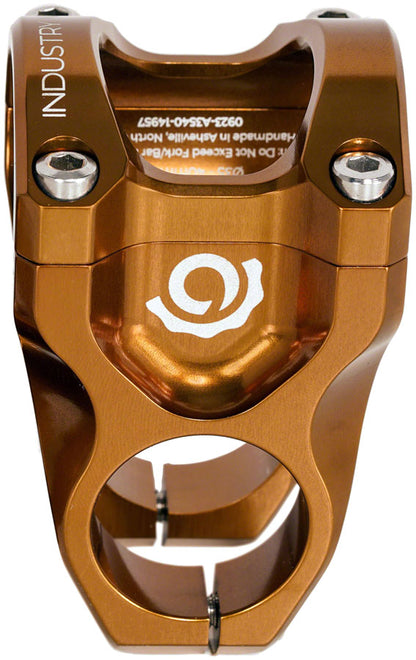 Industry Nine A318 Stem - 40mm 31.8mm Clamp +/-4.4 1 1/8" Aluminum Bronze