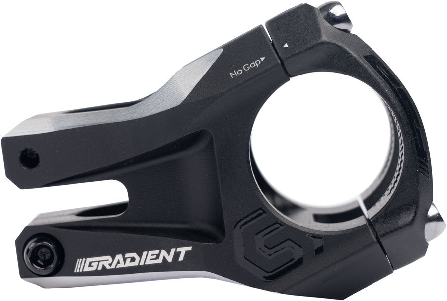 Full Speed Ahead Gradient Alloy Stem - 40mm 35mm Clamp +6 1 1/8" Black
