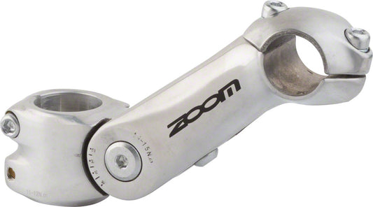 Zoom TDS-C297 Stem - 125mm 25.4 Clamp Adjustable 1 1/8