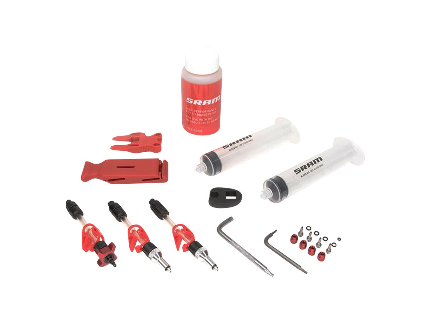 SRAM Standard DOT V2 Hydraulic Brake Bleed Kit - X0/ XX/ Guide/Level/Code/HydroRoad/G2