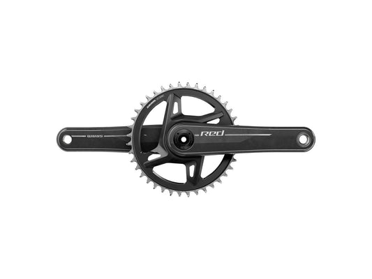 SRAM RED 1x XPLR Wide Crankset - 170mm 13-Speed 40t 8-Bolt Direct Mount DUB Spindle Natural Carbon E1