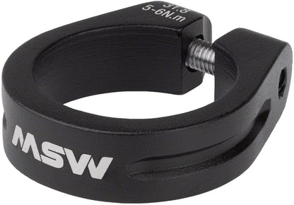 MSW Seatpost Clamp - 31.8mm Bolt-On Black
