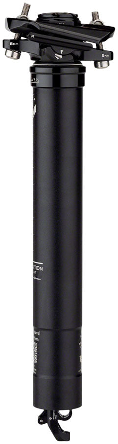 Wolf Tooth Resolve Dropper Seatpost - 30.9 160mm Travel Black Rev 1