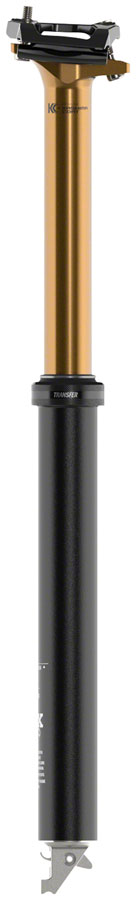 FOX Transfer Factory Dropper Seatpost - 31.6 mm 240 mm Internal Routing Kashima Coat