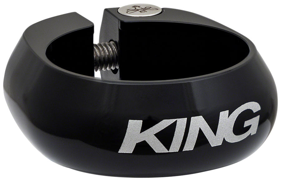 Chris King Seatpost Clamp - 30.0mm Bolt-On Black