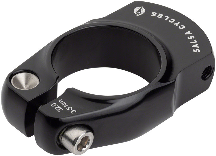 Salsa Rack-Lock Seatpost Clamp - 32.0mm Bolt-On Black