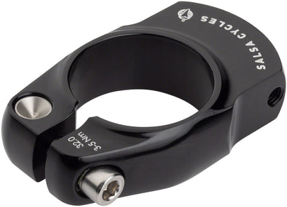 Salsa Rack-Lock Seatpost Clamp - 32.0mm Bolt-On Black