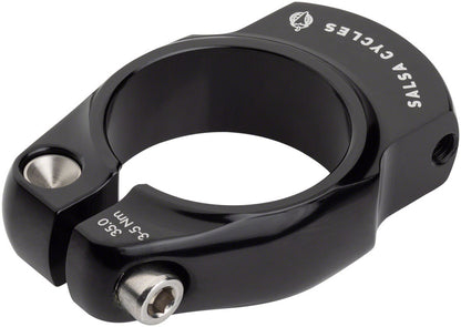 Salsa Rack-Lock Seatpost Clamp - 35.0mm Bolt-On Black