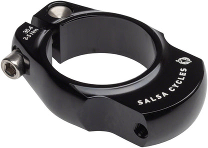 Salsa Rack-Lock Seatpost Clamp - 35.4mm Bolt-On Black