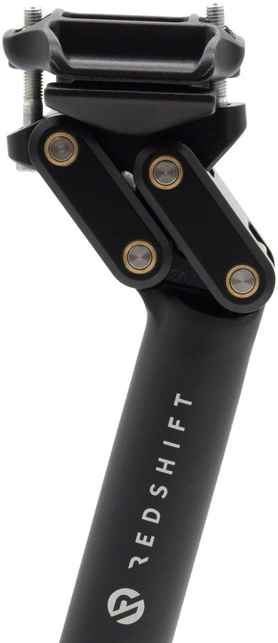 Redshift Sports Dual-Position Seatpost - Aluminum 27.2 x 350mm Black