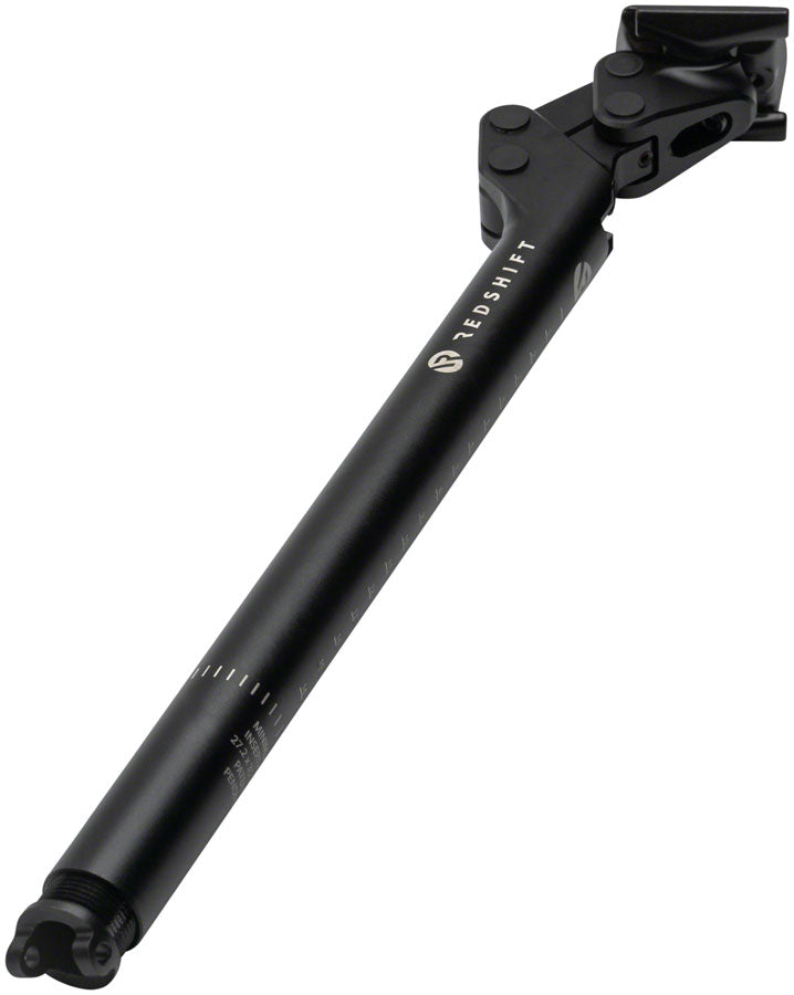 Redshift Sports ShockStop Endurance Suspension Seatpost - 27.2 x 280mm 35mm Travel Aluminum BLK