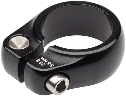 Salsa Lip-Lock Seatpost Clamp - 28.8mm Bolt-On Black