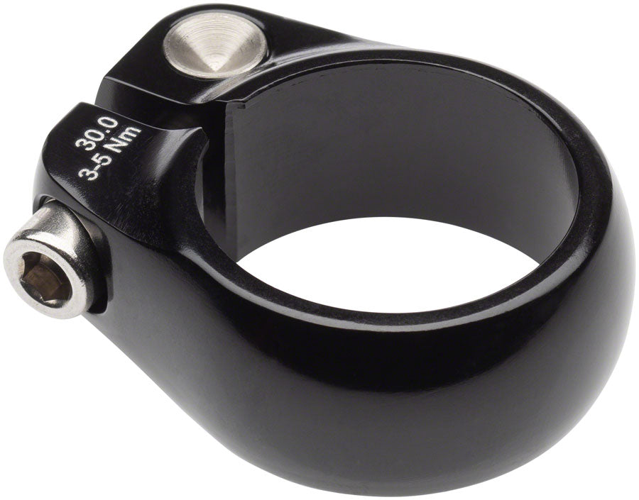 Salsa Lip-Lock Seatpost Clamp - 30.0mm Bolt-On Black