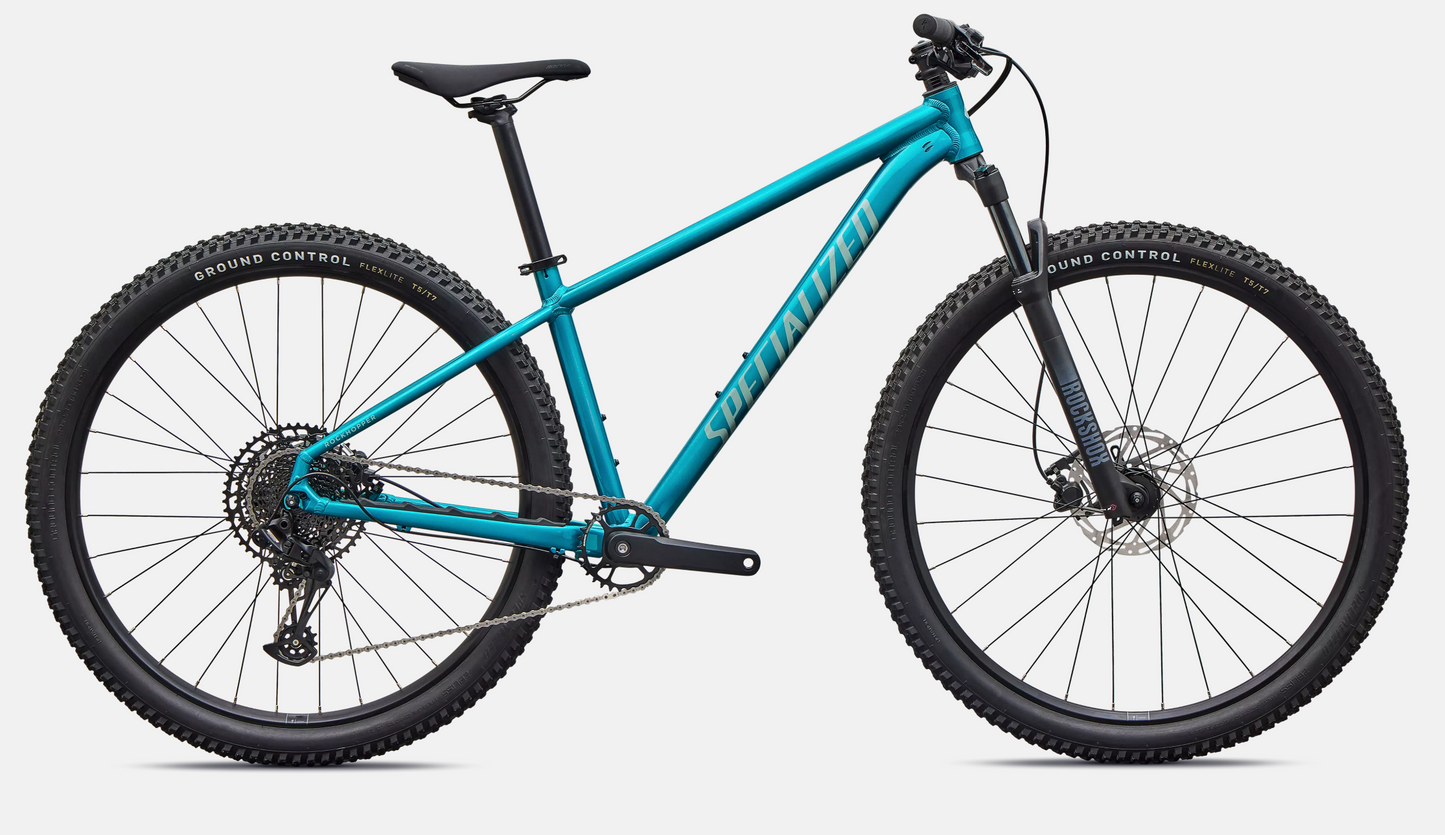 2027 Specialized Rockhopper Comp Bike Gloss Teal Tint Aluminum / Agave Grey M - 29